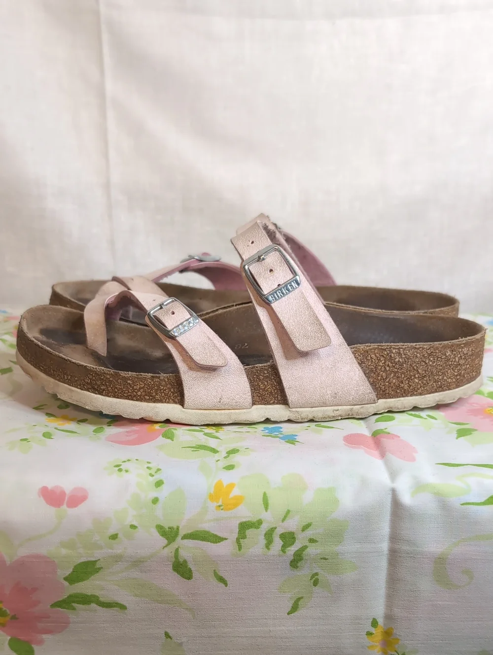 Birkenstock Mayari Birko-Flor 'Pink' Sandals womens 6